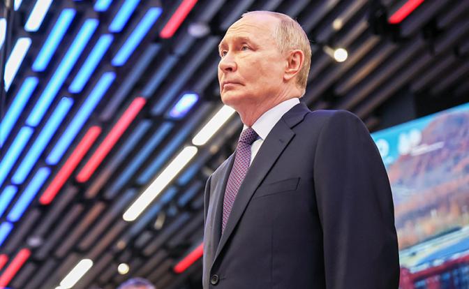 На фото: президент РФ Владимир Путин