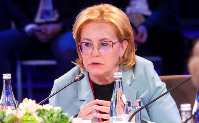 На фото: глава Федерального медико-биологического агентства Вероника Скворцова.