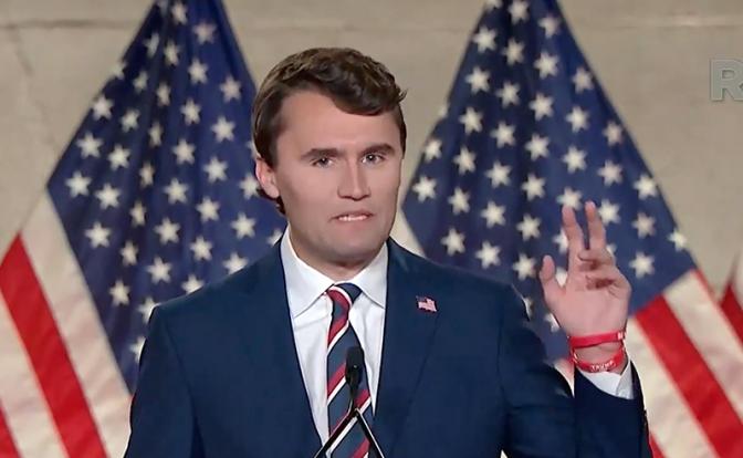 На фото: республиканский активист США Чарли Кирк