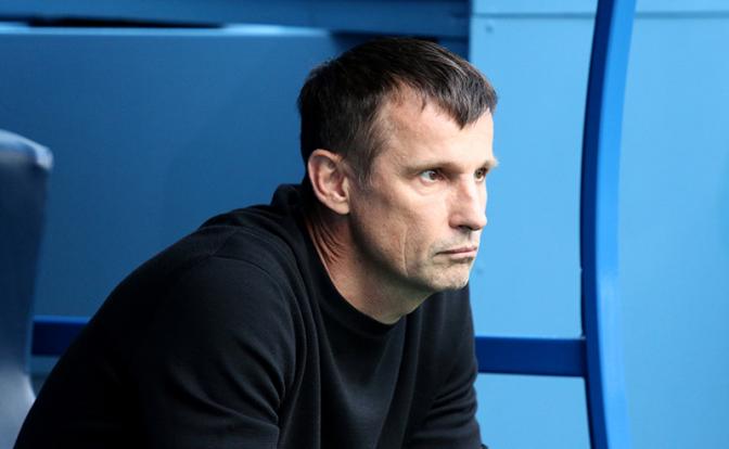 На фото: главный тренер "Зенита" Сергей Семак