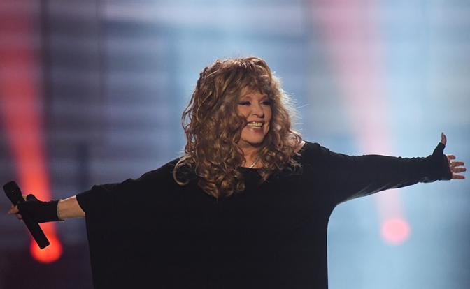 На фото: певица Алла Пугачева