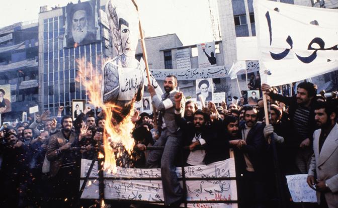 На фото: Исламская революция в Иране, 1979 год.