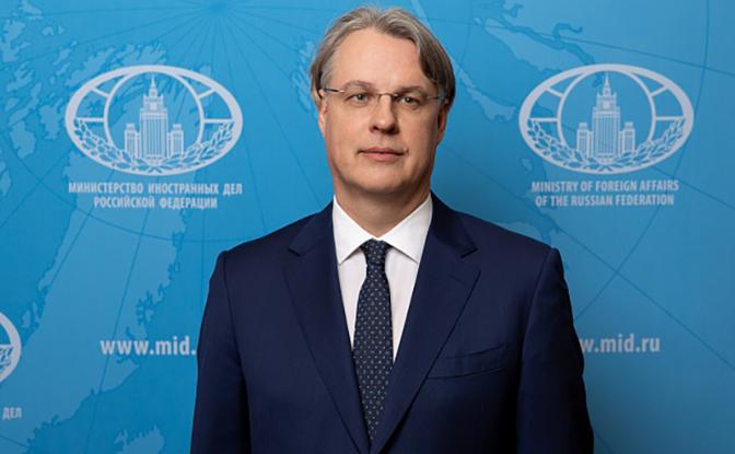 На фото: директор департамента международных организаций МИД РФ Кирилл Логвинов.