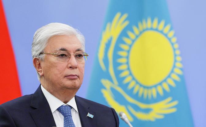 На фото: президент Республики Казахстан Касым-Жомарт Токаев
