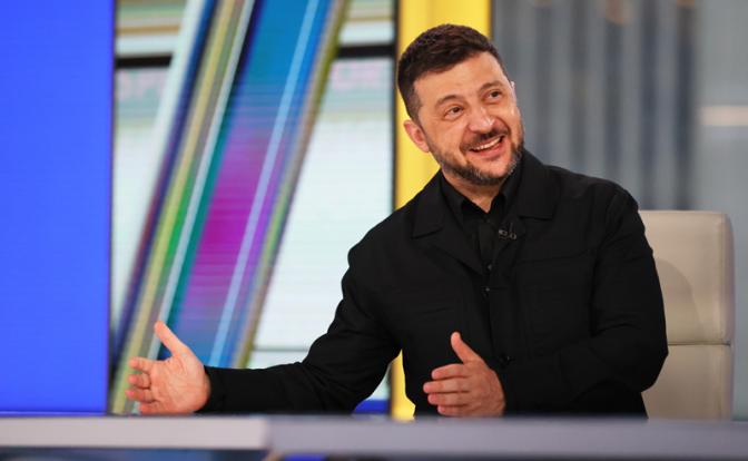 На фото: президент Украины Владимир Зеленский