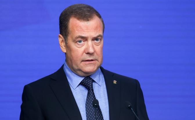 На фото: заместитель председателя Совета безопасности РФ Дмитрий Медведев
