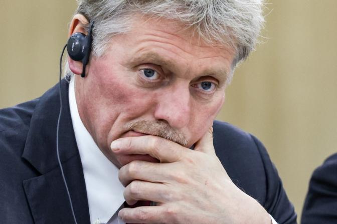 На фото: руководитель президентской пресс-службы Дмитрий Песков.