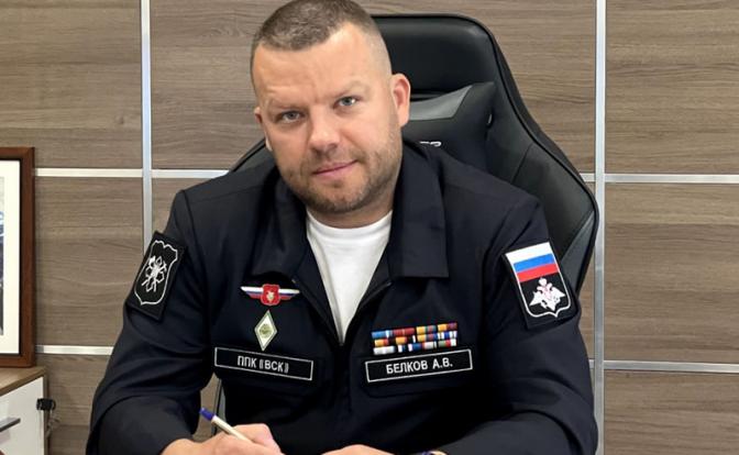 На фото: бывший руководитель Военно-строительной компании (ВСК) Андрей Белков