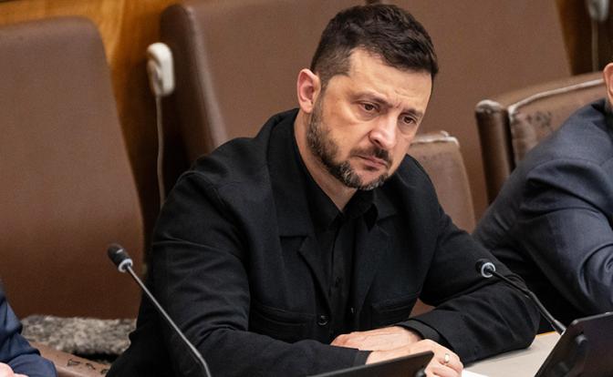 На фото: президент Украины Владимир Зеленский