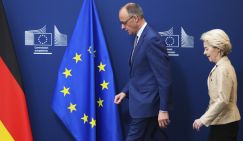 Bloomberg: Мерц и фон дер Ляйен разругались из-за военных планов для Украины