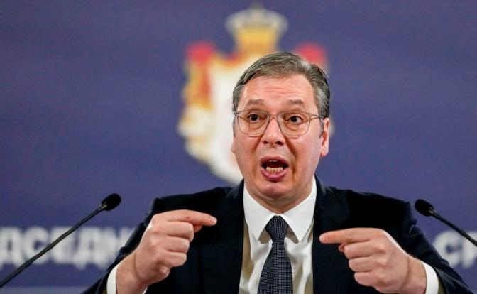 На фото: президент Сербии Александр Вучич.