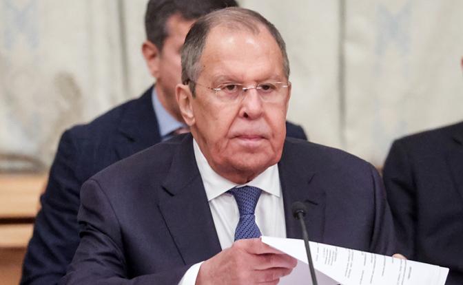 На фото: министр иностранных дел России Сергей Лавров