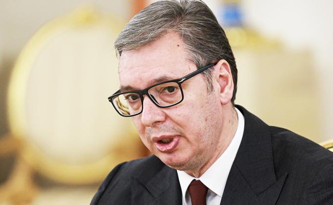 На фото: президент Сербии Александр Вучич