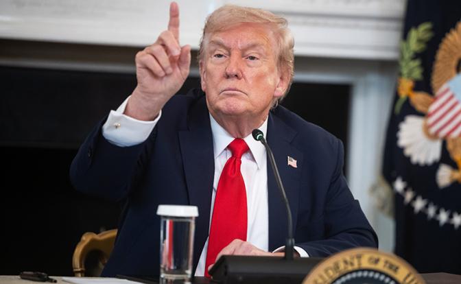 На фото: президент США Дональд Трамп