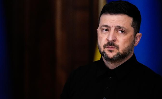 На фото: президент Украины Владимир Зеленский