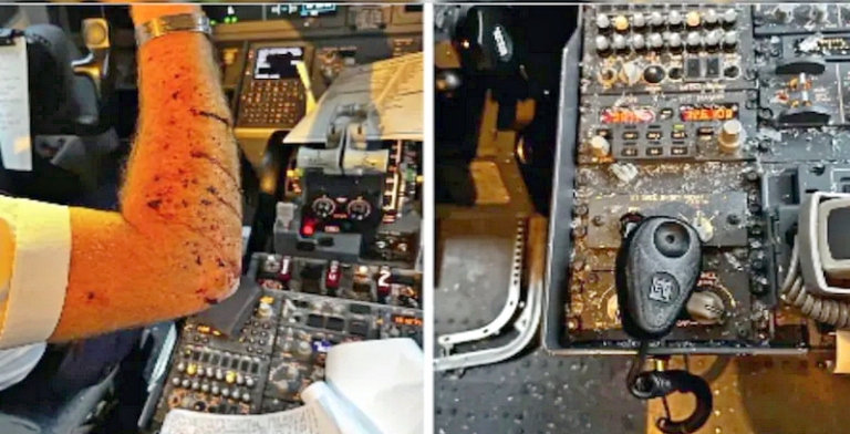 Самолет Boeing 737 MAX 8 авиакомпании United Airlines, следовавший из Денвера в Лос-Анджелес, был вынужден совершить аварийную посадку после того, как его лобовое стекло треснуло в воздухе, в результате чего один из пилотов получил травмы.