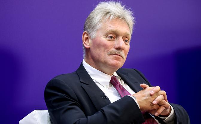На фото: пресс-секретарь президента РФ Дмитрий Песков