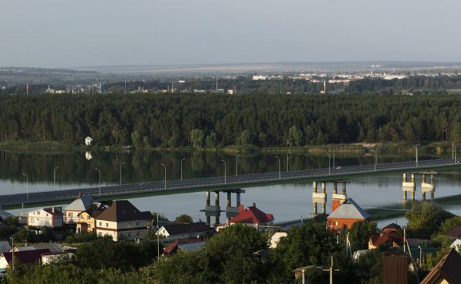На фото: Белгородское водохранилище