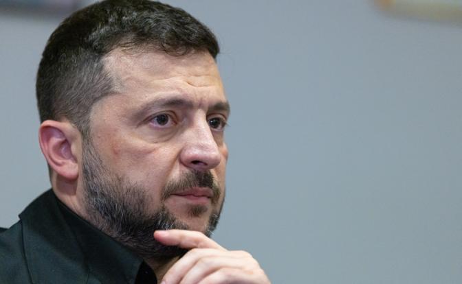 На фото: президент Украины Владимир Зеленский