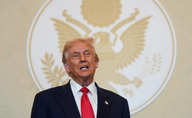 На фото: президент США Дональд Трамп