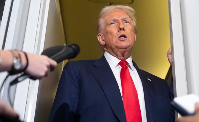 На фото: президент США Дональд Трамп