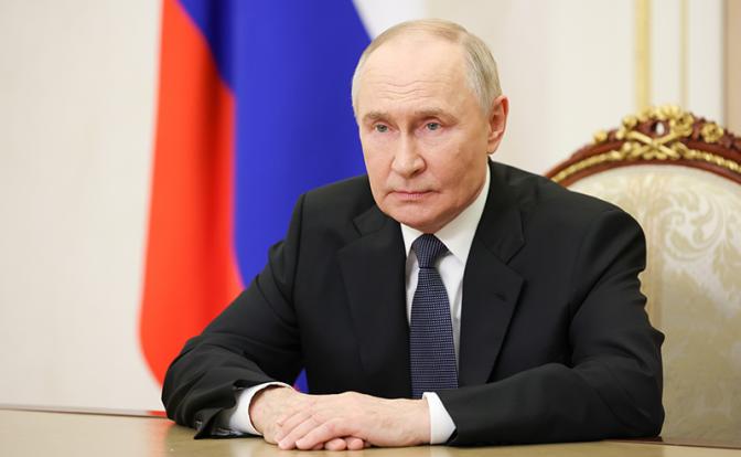 На фото: президент России Владимир Путин