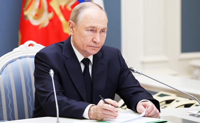 На фото: президент России Владимир Путин