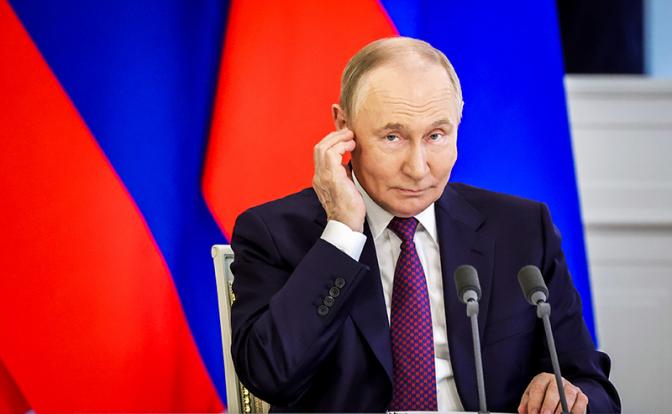 На фото: президент России Владимир Путин