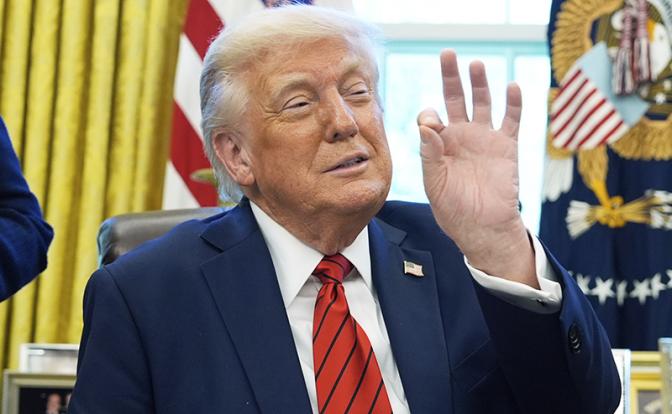 На фото: президент США Дональд Трамп