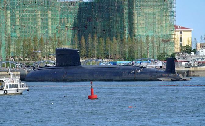 На фото: подводная лодка Китая