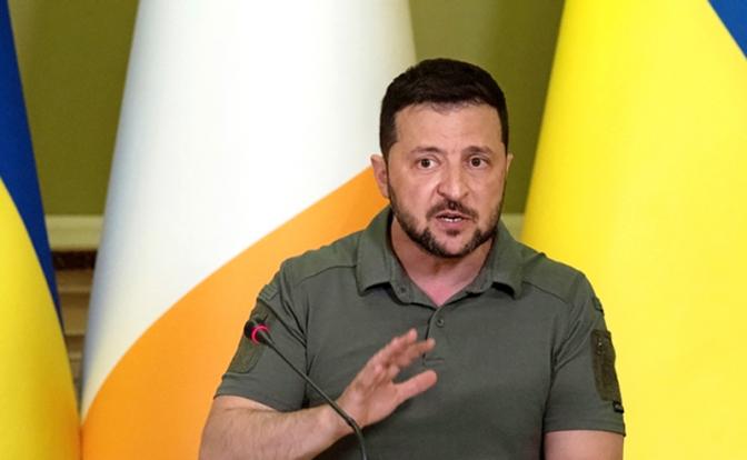 На фото: Владимир Зеленский.