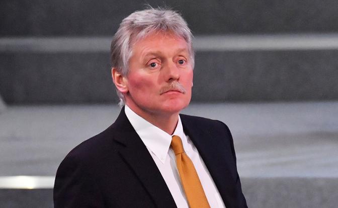 На фото: официальный представитель Кремля Дмитрий Песков.