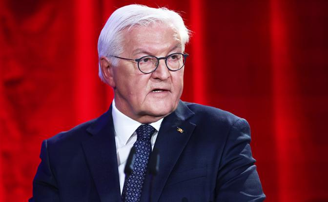 На фото: президент Германии Франк-Вальтер Штайнмайер