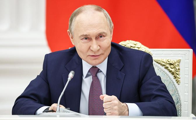 На фото: президент России Владимир Путин