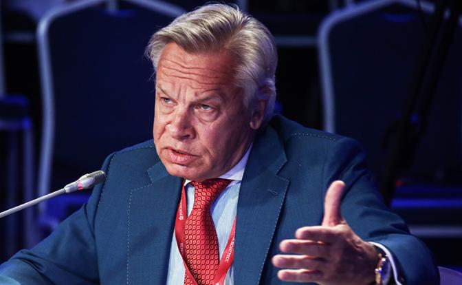 На фото: российский сенатор Алексей Пушков.