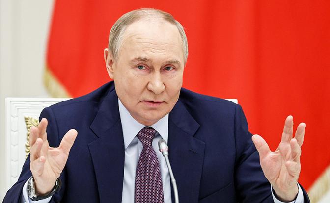 На фото: президент России Владимир Путин