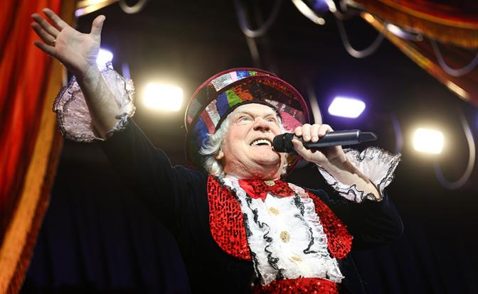 На фото: дрессировщик Юрий Куклачев