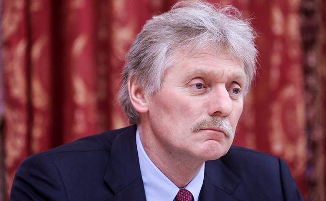 На фото: официальный представитель Кремля Дмитрий Песков.