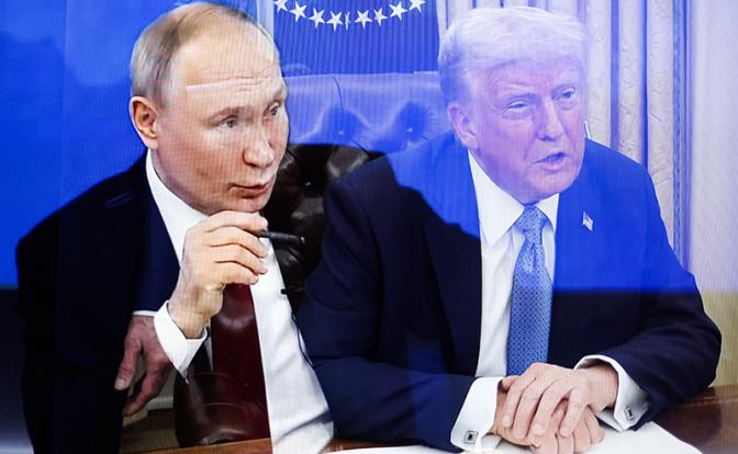 Президент России Владимир Путин и президент США Дональд Трамп (комбинированный снимок, фотоиллюстрация)