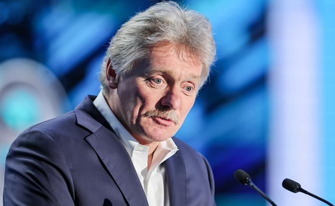 На фото: официальный представитель Кремля Дмитрий Песков.