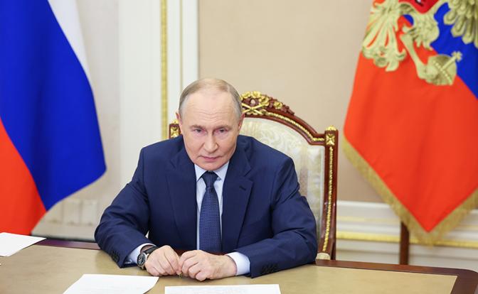 На фото: президент РФ Владимир Путин