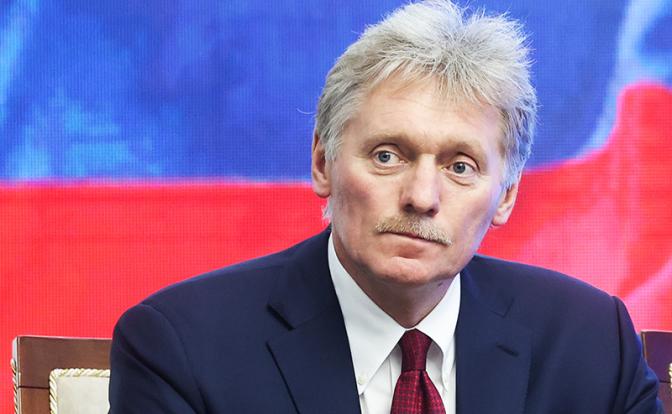 На фото: официальный представитель Кремля Дмитрий Песков.