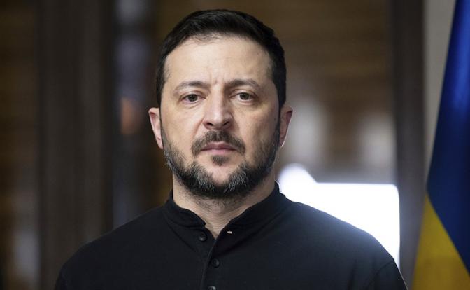 На фото: президент Украины Владимир Зеленский
