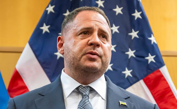 На фото: руководитель Офиса президента Украины Андрей Ермак