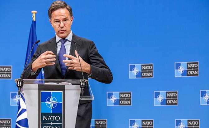 На фото: генеральный секретарь НАТО Марк Рютте