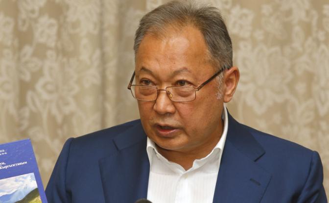 На фото: бывший президент Киргизии Курманбек Бакиев