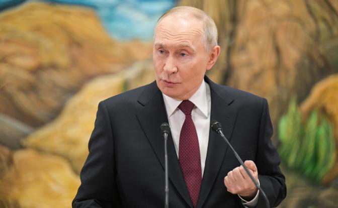 На фото: президент РФ Владимир Путин