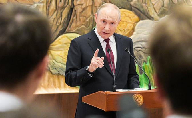 На фото: президент РФ Владимир Путин