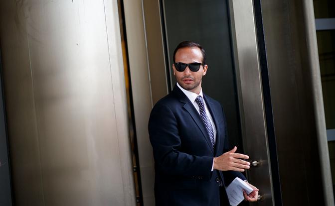 На фото: экс-советник Трампа Джордж Пападопулос