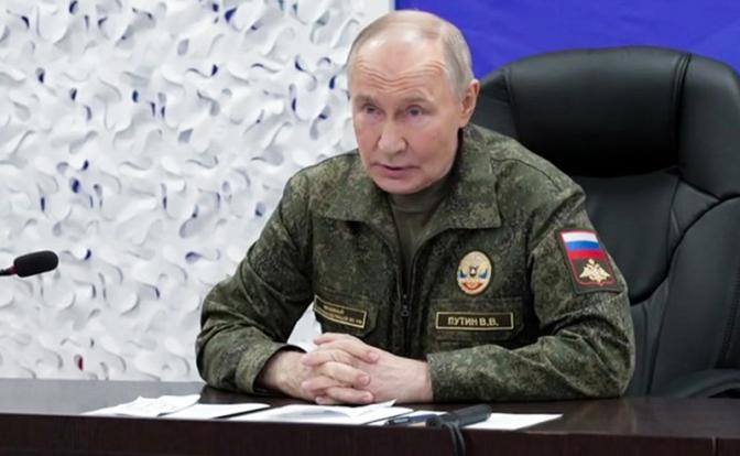 На фото: президент РФ Владимир Путин